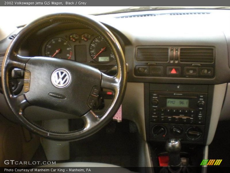 Black / Grey 2002 Volkswagen Jetta GLS Wagon