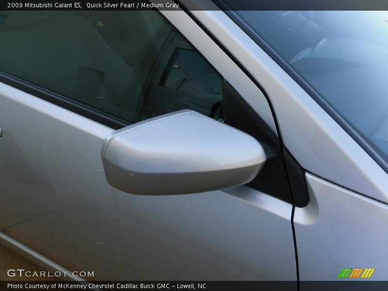 Quick Silver Pearl / Medium Gray 2009 Mitsubishi Galant ES