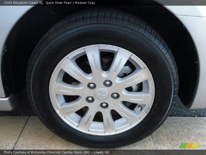 Quick Silver Pearl / Medium Gray 2009 Mitsubishi Galant ES