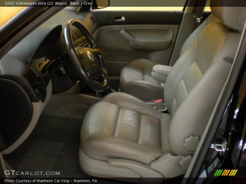 Black / Grey 2002 Volkswagen Jetta GLS Wagon