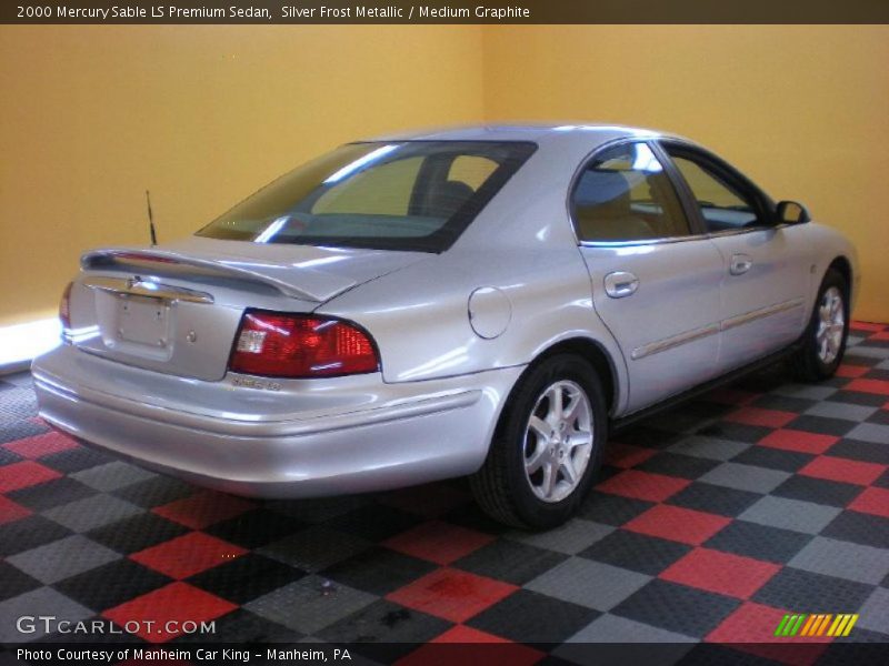 Silver Frost Metallic / Medium Graphite 2000 Mercury Sable LS Premium Sedan