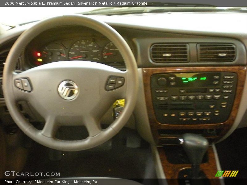 Silver Frost Metallic / Medium Graphite 2000 Mercury Sable LS Premium Sedan