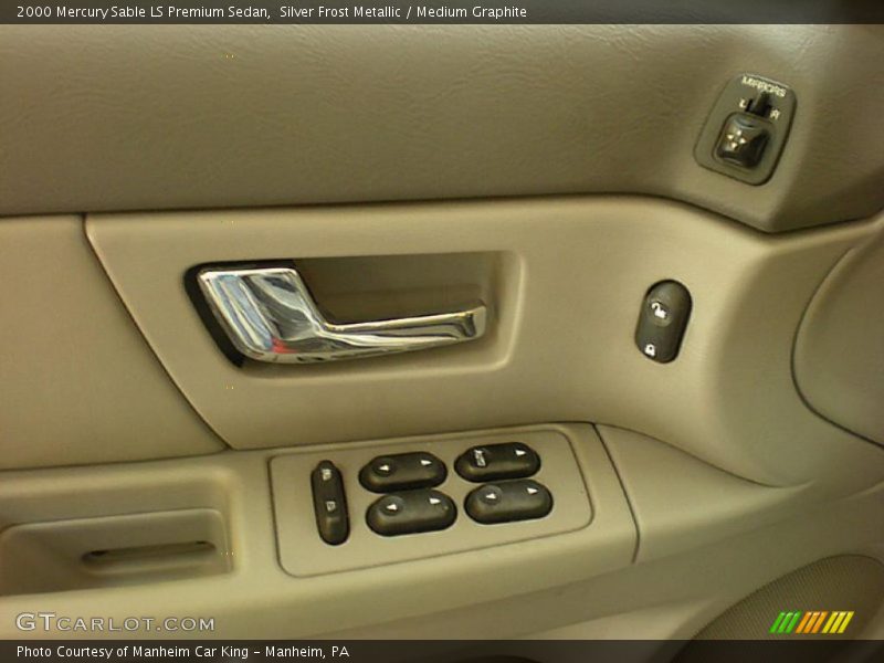 Silver Frost Metallic / Medium Graphite 2000 Mercury Sable LS Premium Sedan