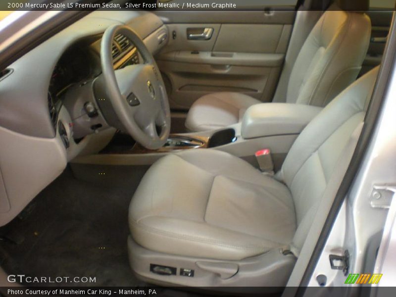 Silver Frost Metallic / Medium Graphite 2000 Mercury Sable LS Premium Sedan