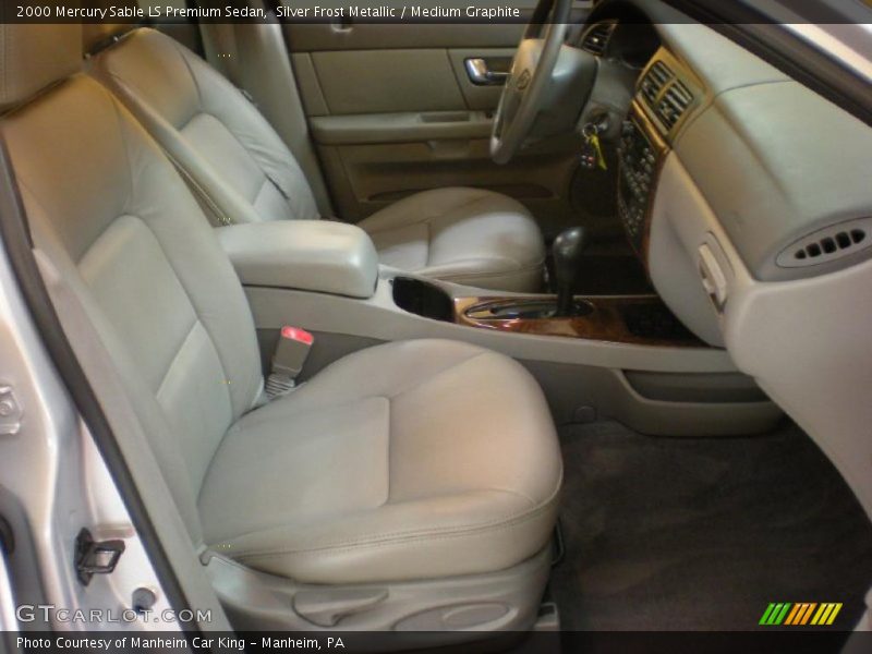 Silver Frost Metallic / Medium Graphite 2000 Mercury Sable LS Premium Sedan