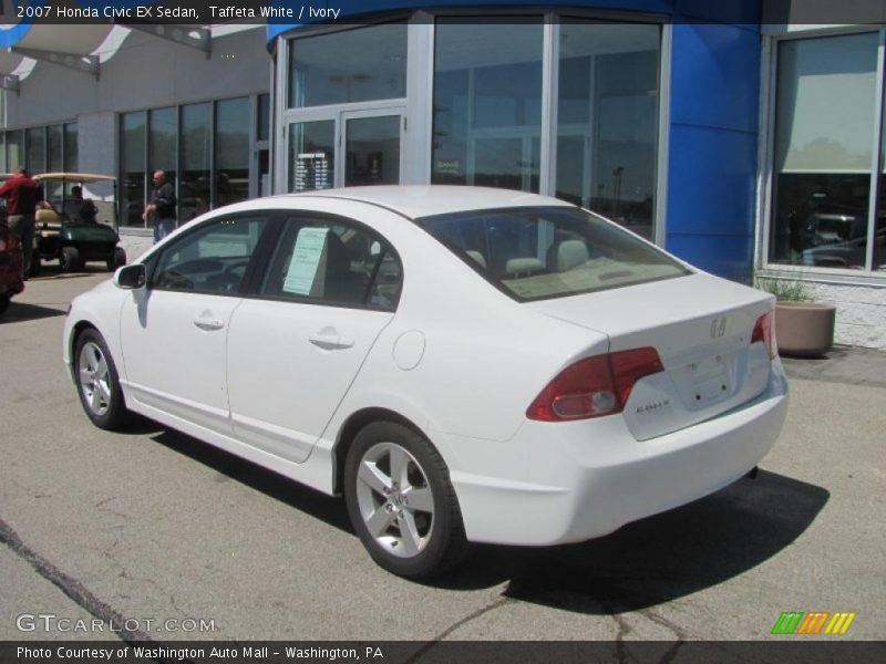 Taffeta White / Ivory 2007 Honda Civic EX Sedan