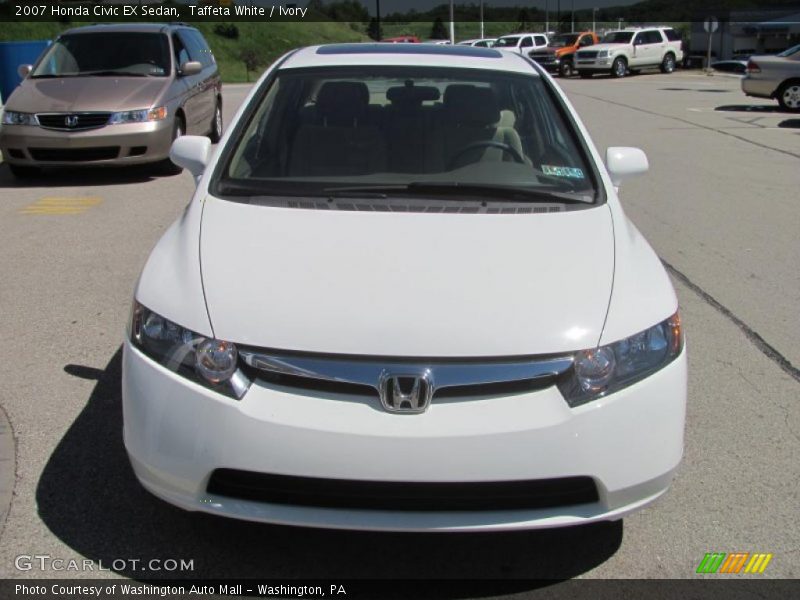Taffeta White / Ivory 2007 Honda Civic EX Sedan