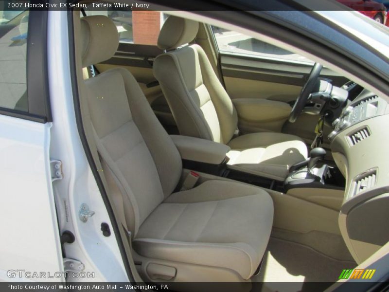 Taffeta White / Ivory 2007 Honda Civic EX Sedan