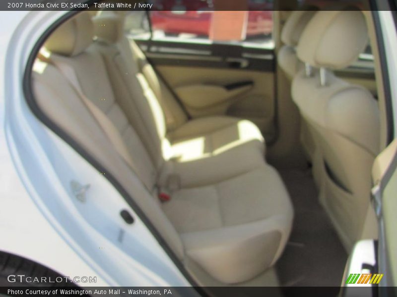 Taffeta White / Ivory 2007 Honda Civic EX Sedan