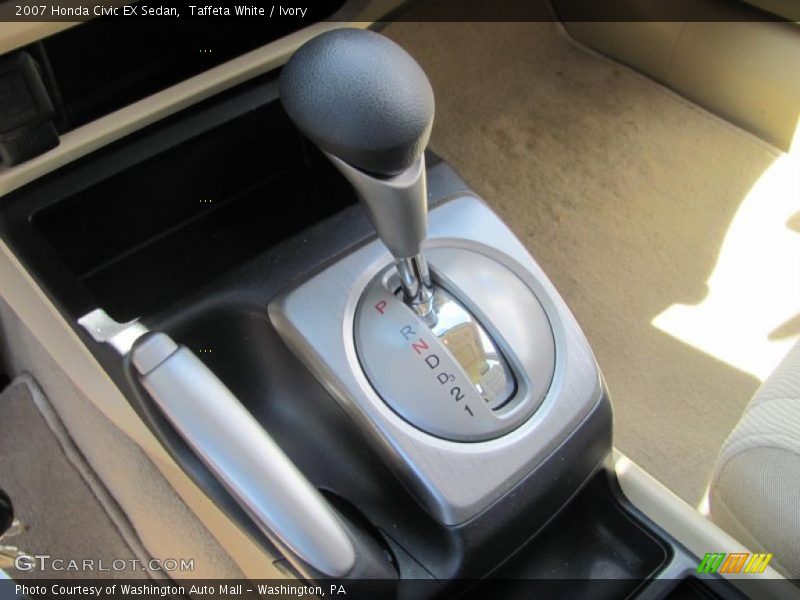 Taffeta White / Ivory 2007 Honda Civic EX Sedan