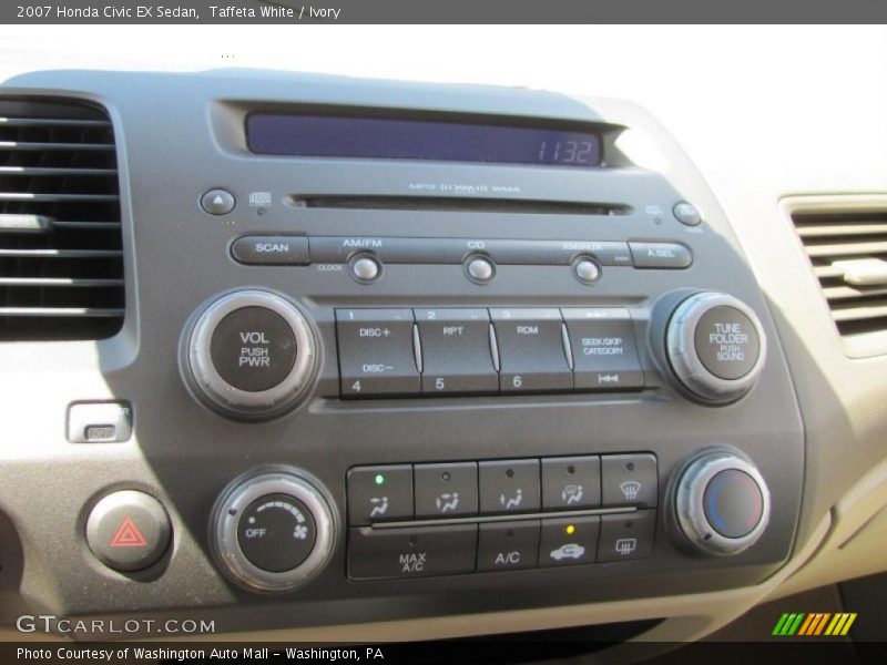 Taffeta White / Ivory 2007 Honda Civic EX Sedan