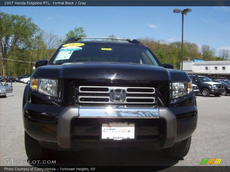 Formal Black / Gray 2007 Honda Ridgeline RTL