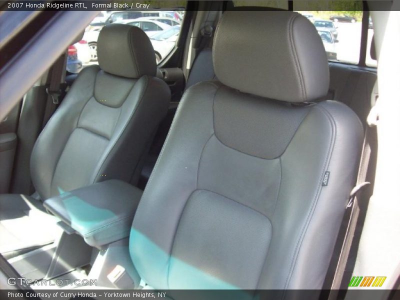 Formal Black / Gray 2007 Honda Ridgeline RTL