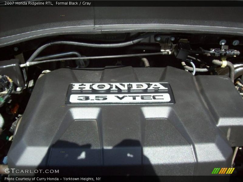 Formal Black / Gray 2007 Honda Ridgeline RTL