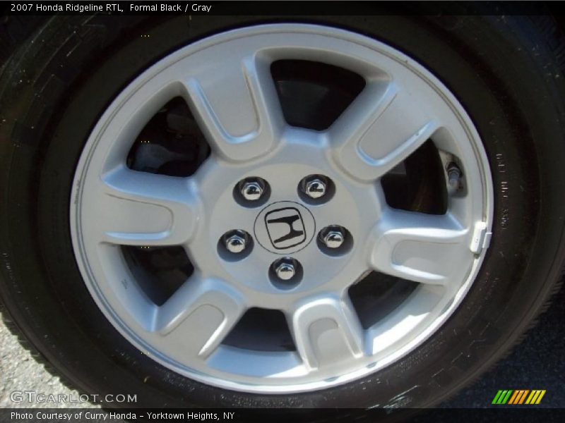 Formal Black / Gray 2007 Honda Ridgeline RTL