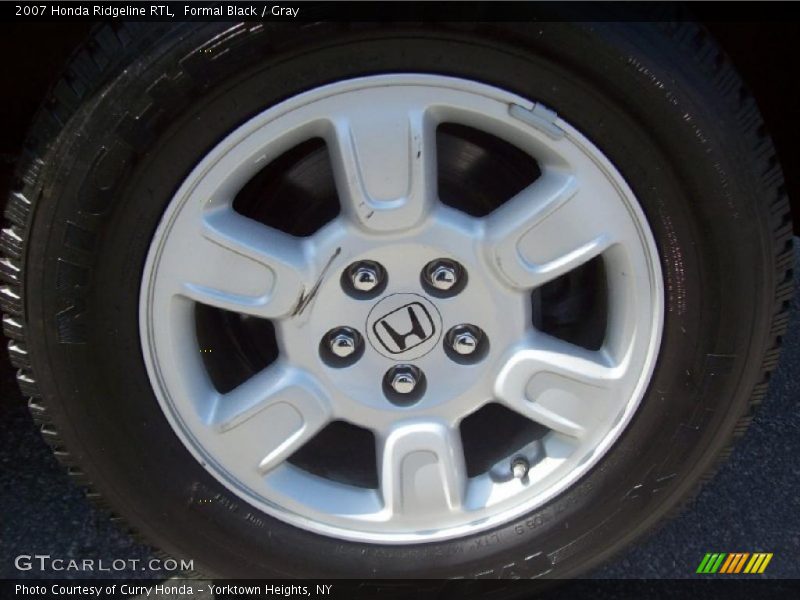 Formal Black / Gray 2007 Honda Ridgeline RTL
