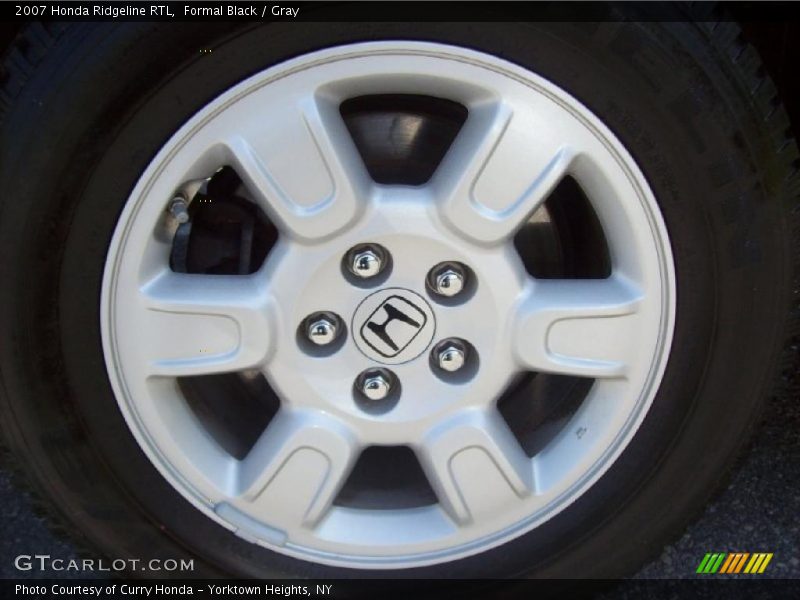 Formal Black / Gray 2007 Honda Ridgeline RTL