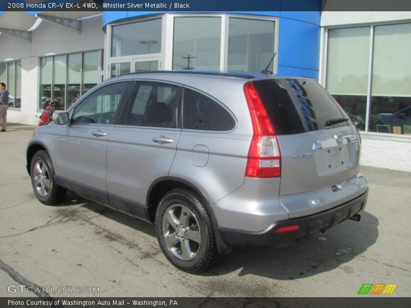 Whistler Silver Metallic / Black 2008 Honda CR-V EX-L 4WD