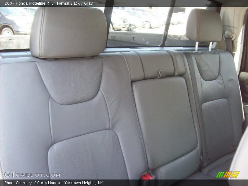 Formal Black / Gray 2007 Honda Ridgeline RTL