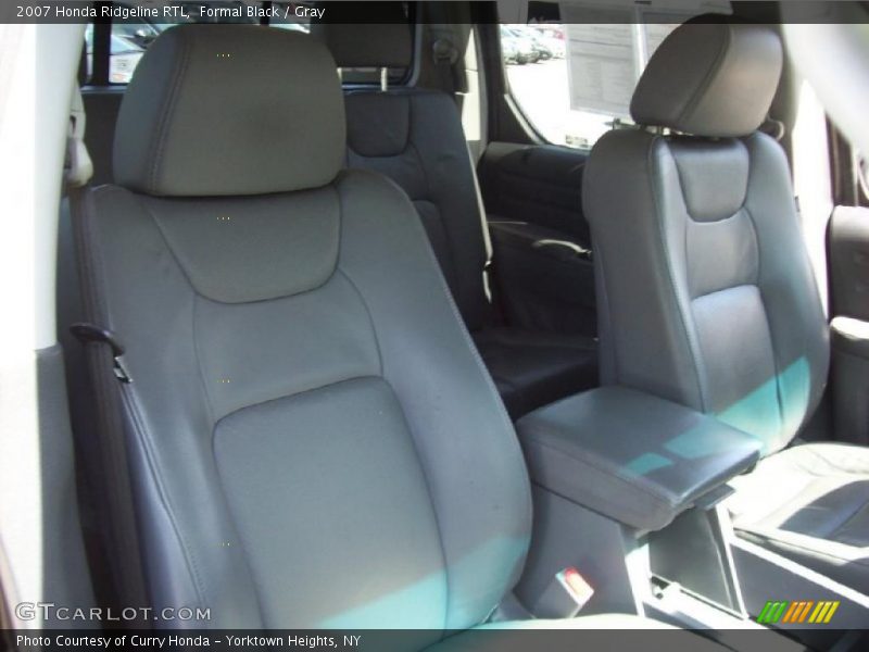 Formal Black / Gray 2007 Honda Ridgeline RTL