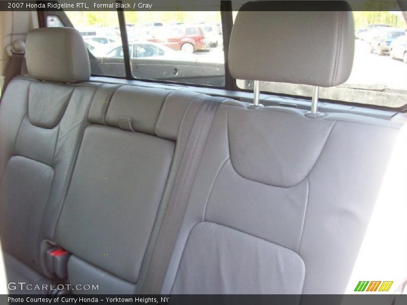 Formal Black / Gray 2007 Honda Ridgeline RTL