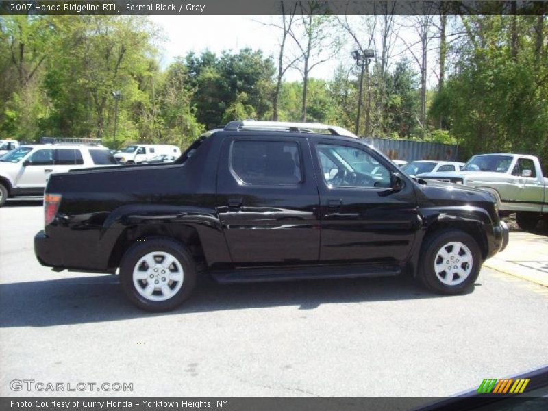 Formal Black / Gray 2007 Honda Ridgeline RTL