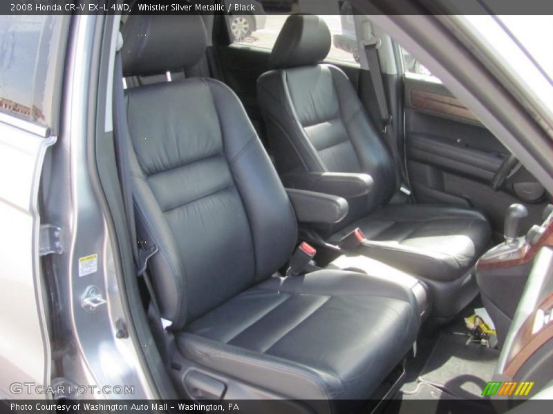 Whistler Silver Metallic / Black 2008 Honda CR-V EX-L 4WD