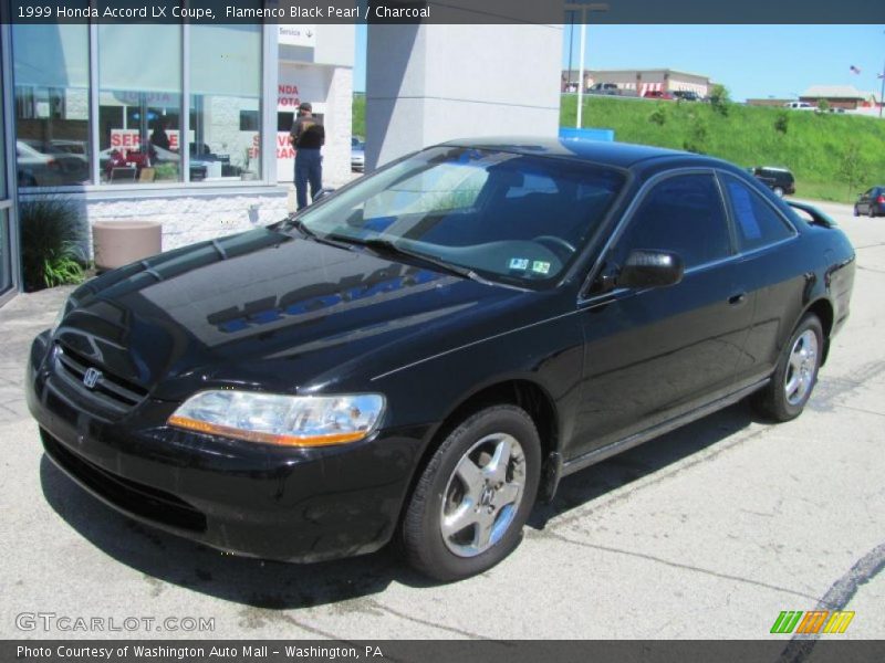 Flamenco Black Pearl / Charcoal 1999 Honda Accord LX Coupe