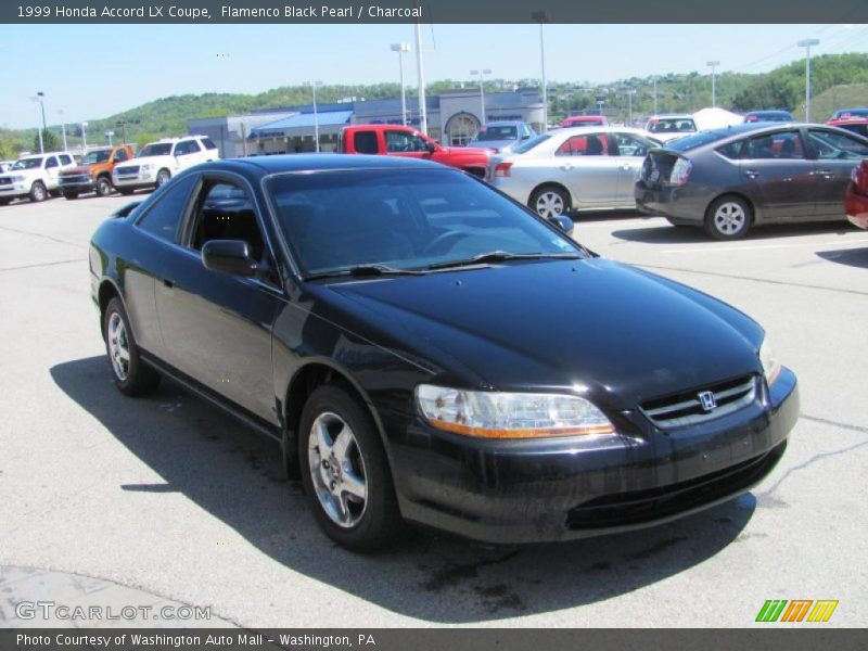 Flamenco Black Pearl / Charcoal 1999 Honda Accord LX Coupe