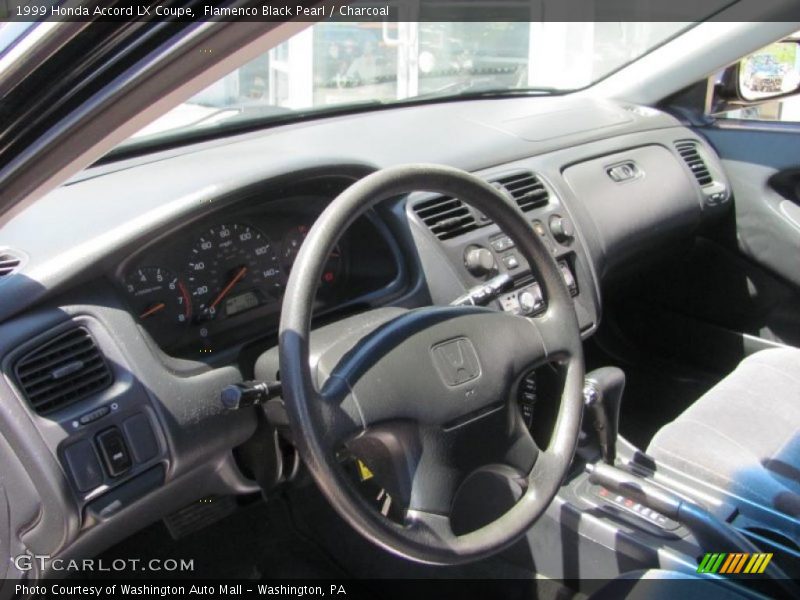 Flamenco Black Pearl / Charcoal 1999 Honda Accord LX Coupe