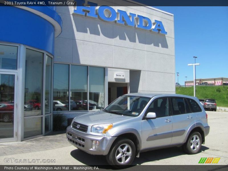 Titanium / Gray 2001 Toyota RAV4 4WD