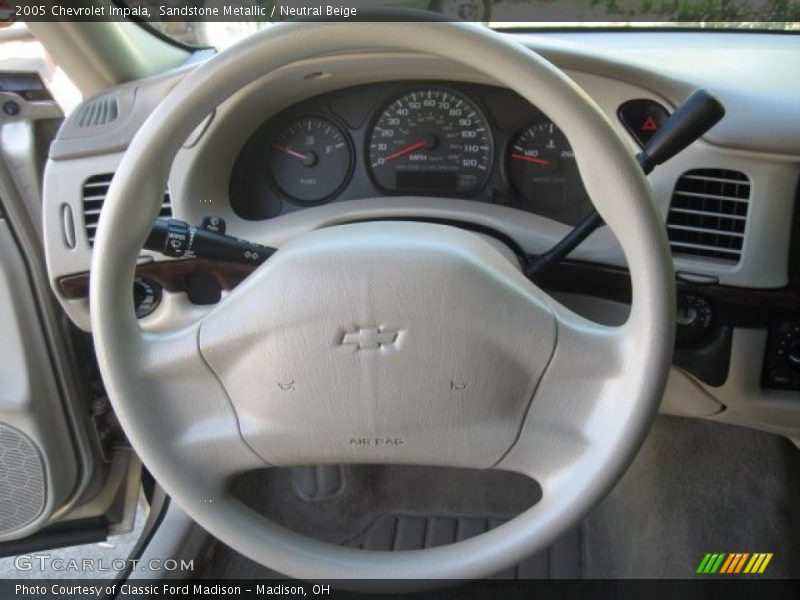 Sandstone Metallic / Neutral Beige 2005 Chevrolet Impala