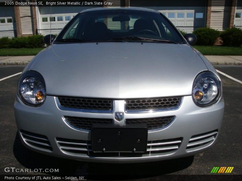Bright Silver Metallic / Dark Slate Gray 2005 Dodge Neon SE