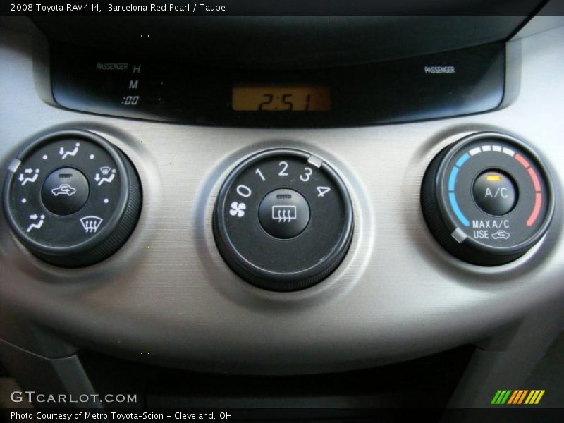 Barcelona Red Pearl / Taupe 2008 Toyota RAV4 I4