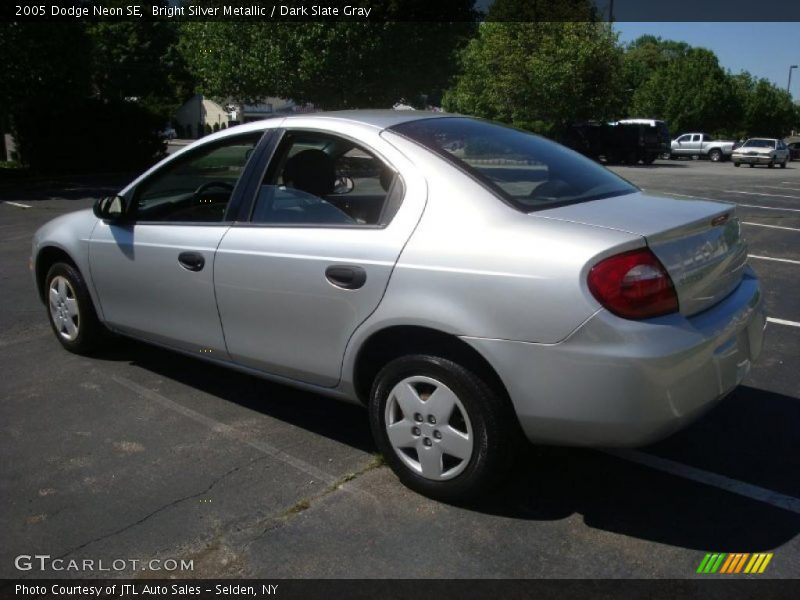 Bright Silver Metallic / Dark Slate Gray 2005 Dodge Neon SE