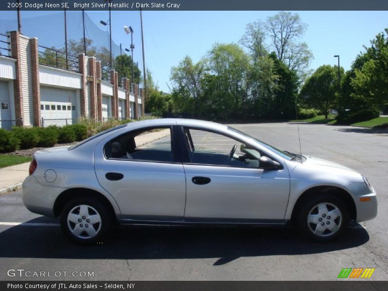 Bright Silver Metallic / Dark Slate Gray 2005 Dodge Neon SE