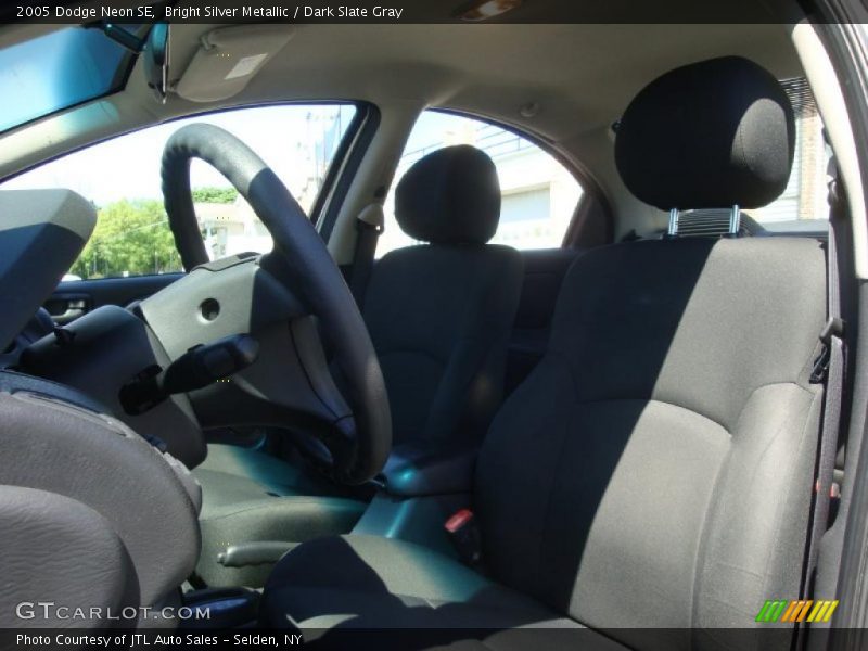 Bright Silver Metallic / Dark Slate Gray 2005 Dodge Neon SE