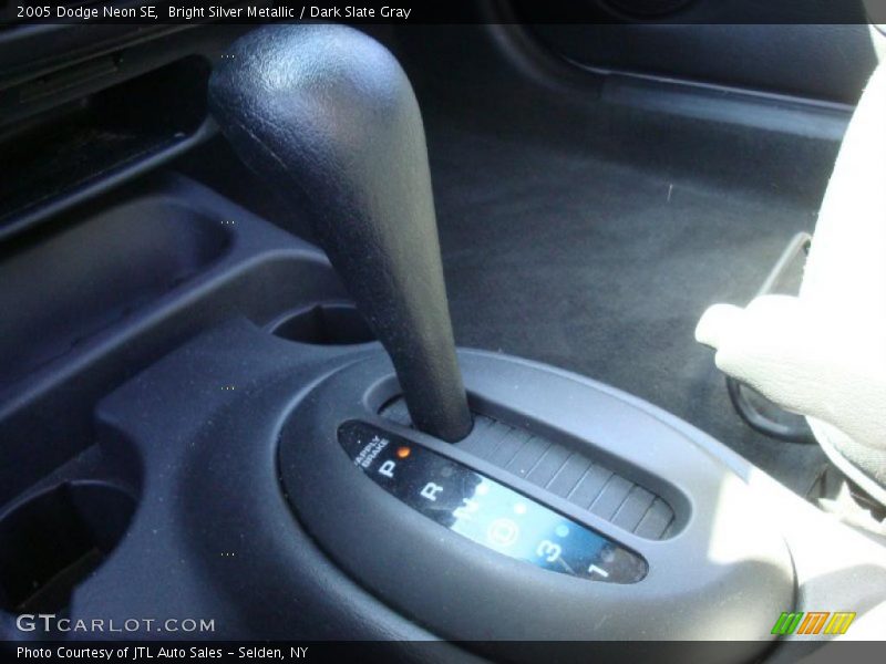 Bright Silver Metallic / Dark Slate Gray 2005 Dodge Neon SE