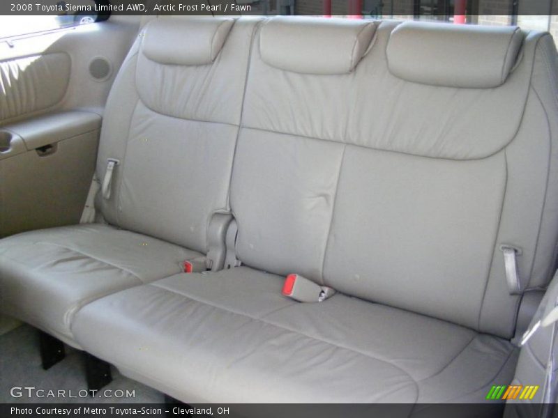 Arctic Frost Pearl / Fawn 2008 Toyota Sienna Limited AWD