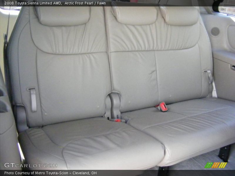 Arctic Frost Pearl / Fawn 2008 Toyota Sienna Limited AWD