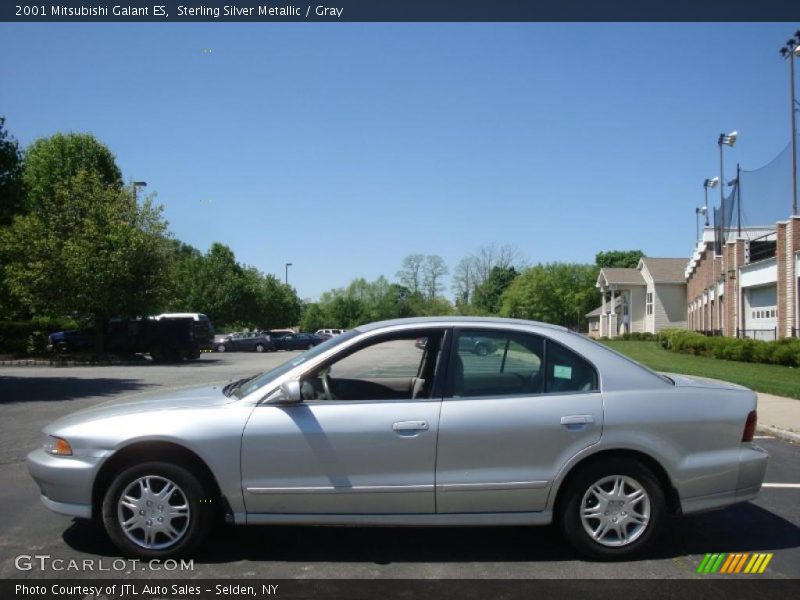 Sterling Silver Metallic / Gray 2001 Mitsubishi Galant ES