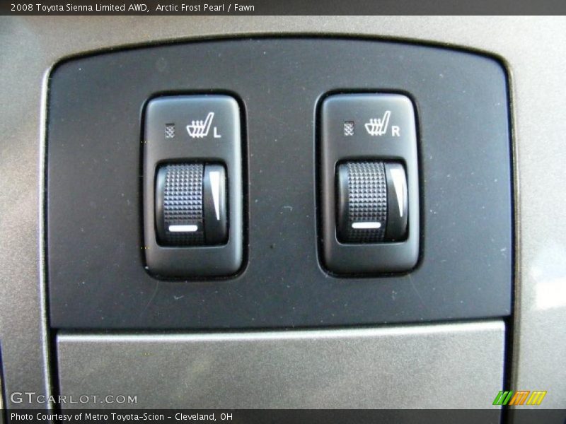 Arctic Frost Pearl / Fawn 2008 Toyota Sienna Limited AWD