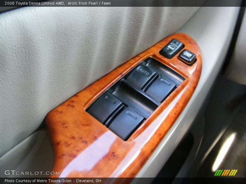 Arctic Frost Pearl / Fawn 2008 Toyota Sienna Limited AWD