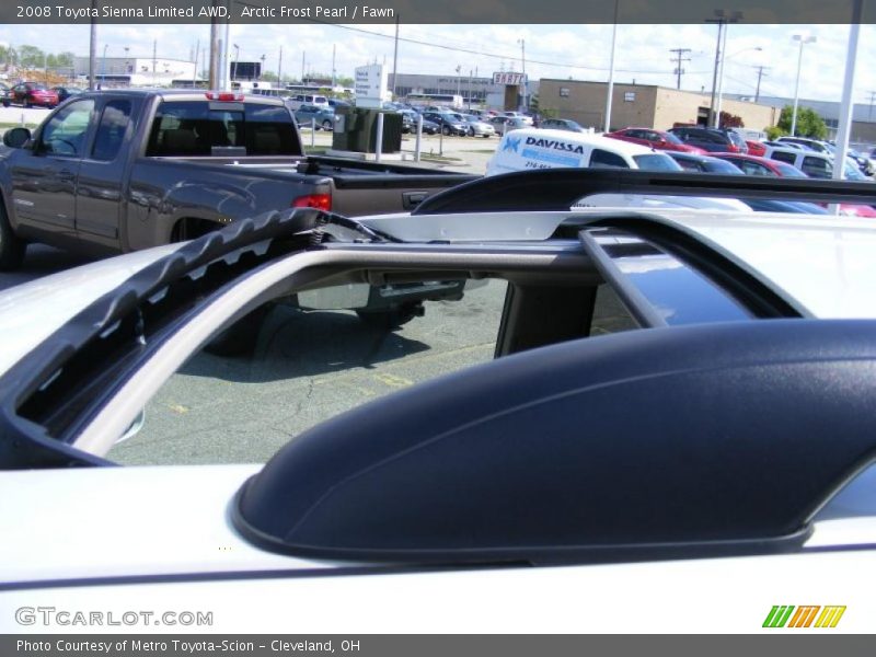 Arctic Frost Pearl / Fawn 2008 Toyota Sienna Limited AWD