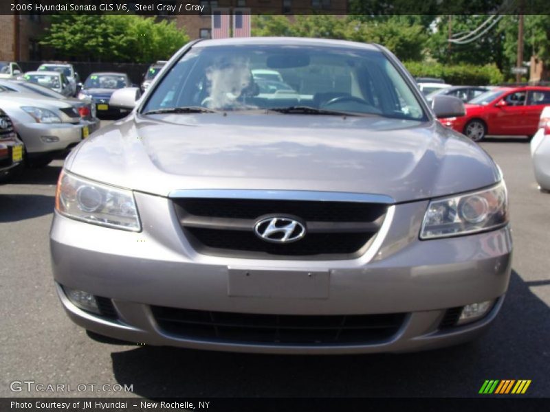 Steel Gray / Gray 2006 Hyundai Sonata GLS V6