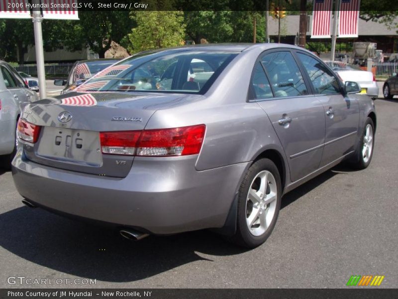 Steel Gray / Gray 2006 Hyundai Sonata GLS V6