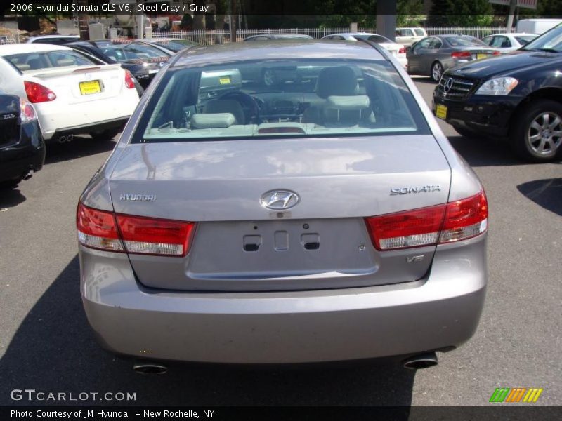 Steel Gray / Gray 2006 Hyundai Sonata GLS V6