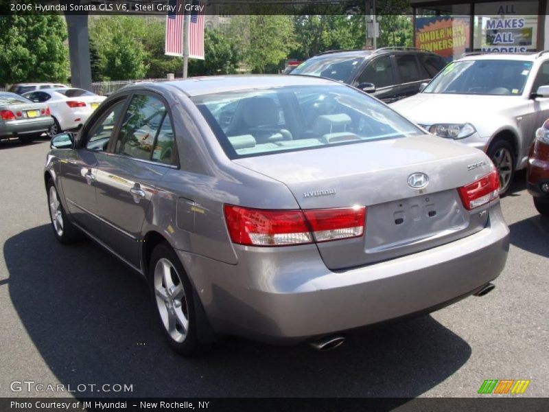 Steel Gray / Gray 2006 Hyundai Sonata GLS V6