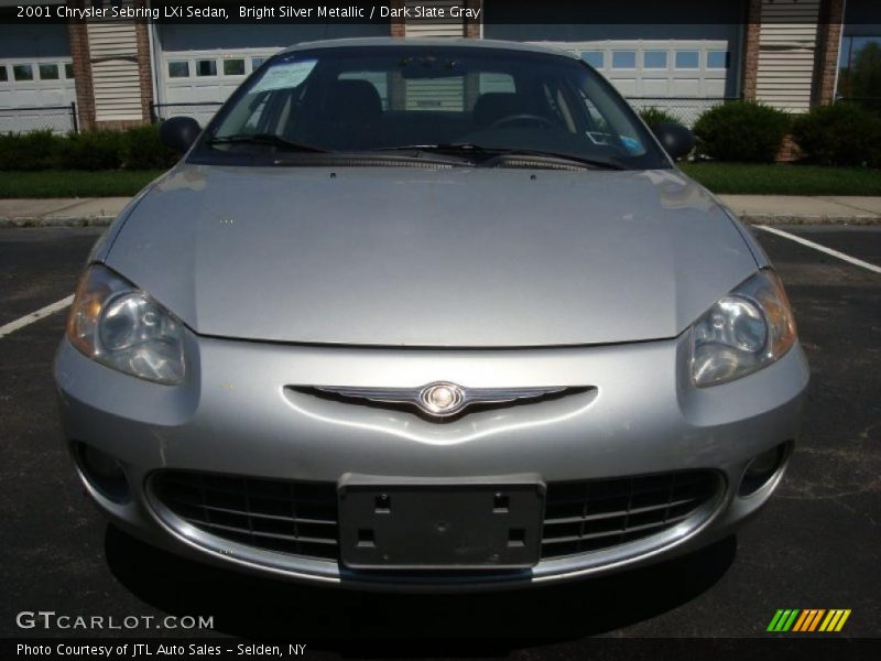 Bright Silver Metallic / Dark Slate Gray 2001 Chrysler Sebring LXi Sedan