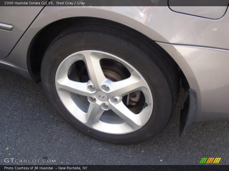 Steel Gray / Gray 2006 Hyundai Sonata GLS V6